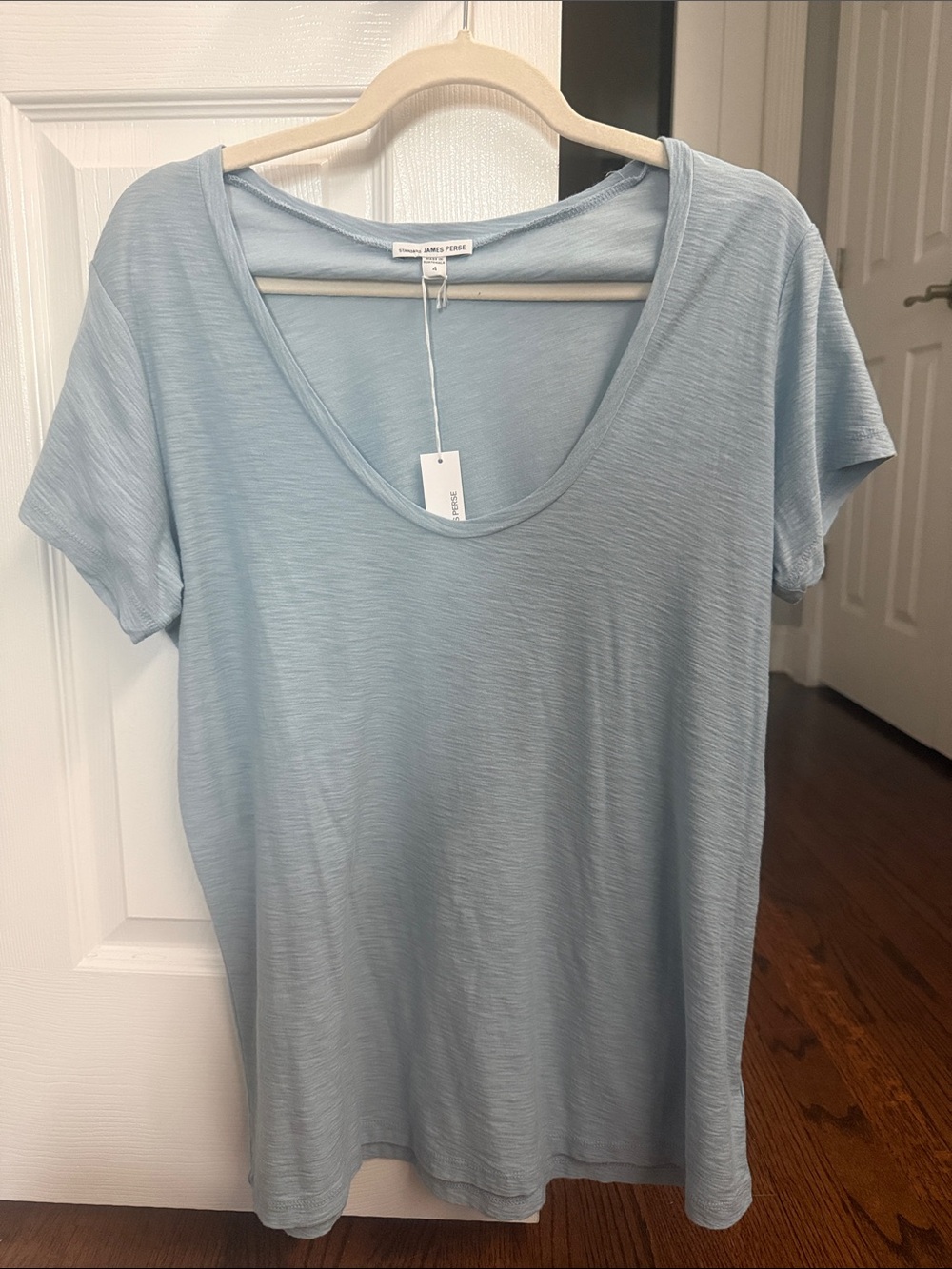 JAMES PERSE - Blue Short Sleeve Tee